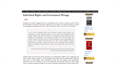 Desktop Screenshot of individualrightsgovernmentwrongs.com